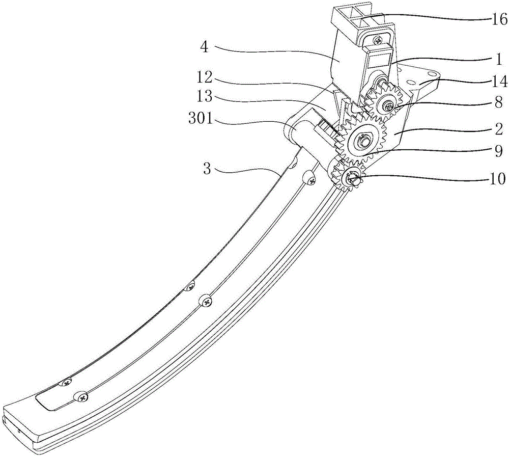 Support device connecting foot stand to vehicle body