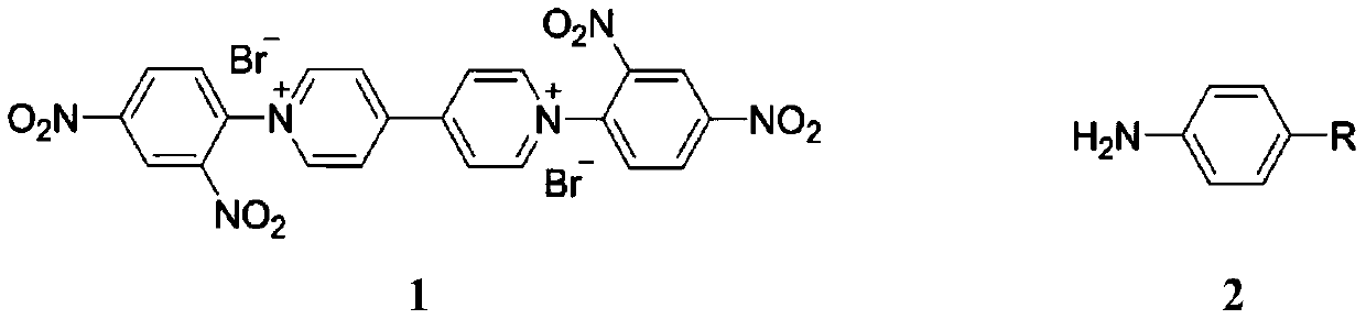 First-class purpurin ion monomers and preparation method and application thereof