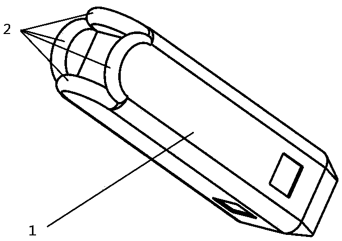 Disposable multi-faceted inoculation device and inoculation method thereof