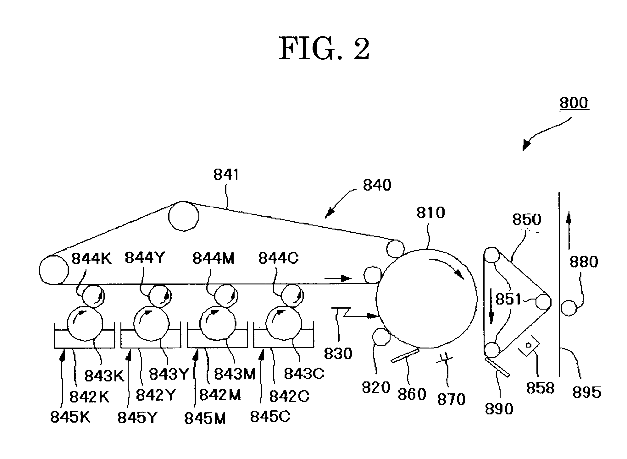 Toner for developing electrostatic charge image, image forming method and image forming apparatus