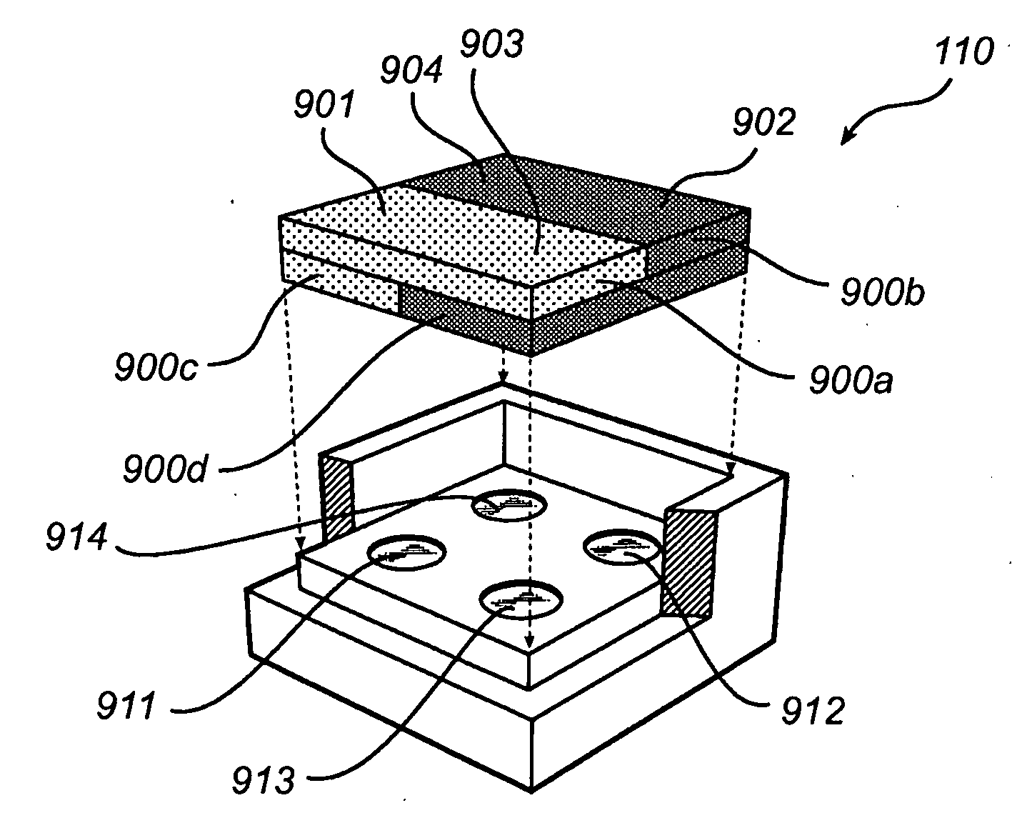 Spectral Detection Device for Detecting Spectral Components of Received Light