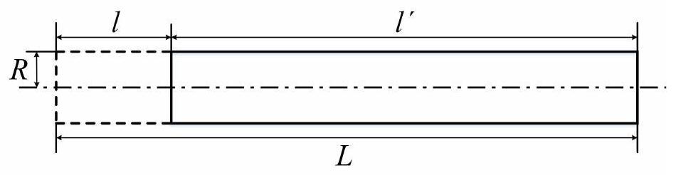 Analytical characterization method for transient parameters in long rod penetration process