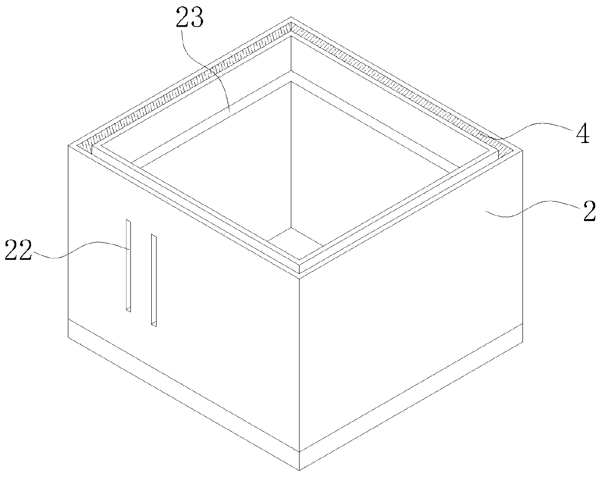 Protective shell of mold and mold mounting method