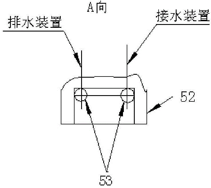 Device for measuring non-uniform coefficient of spray