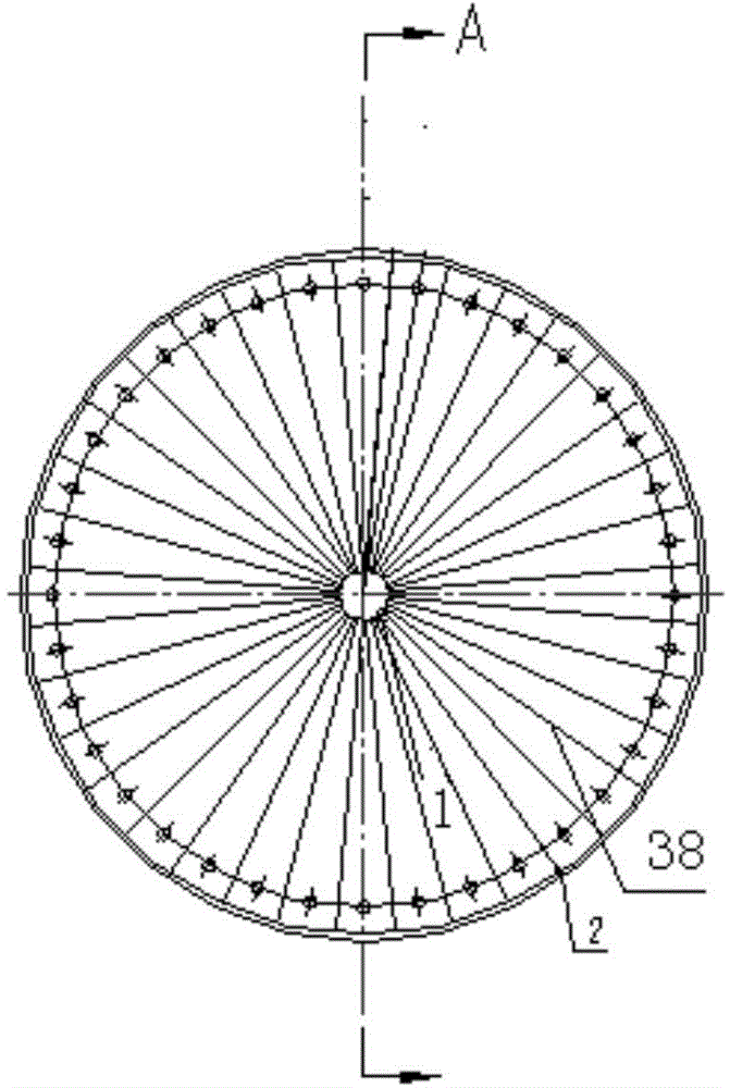 Device for measuring non-uniform coefficient of spray