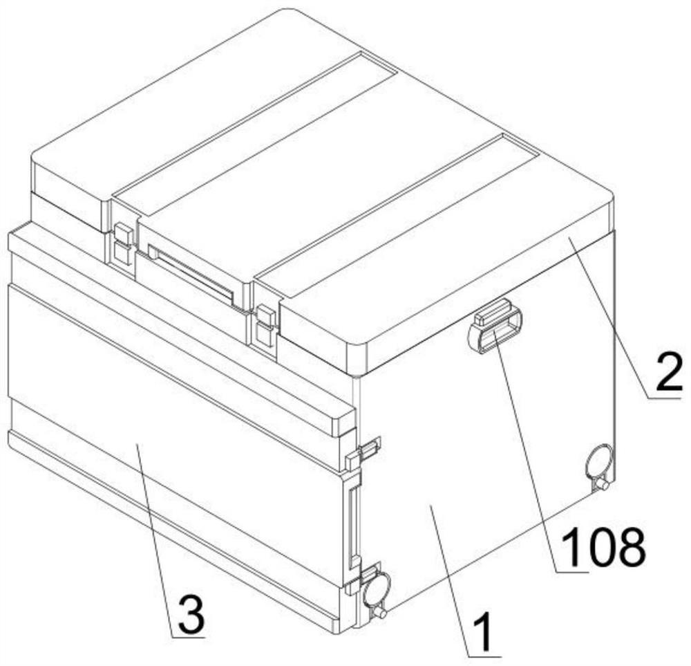 Field operation multifunctional bed unit integrated module box set and use method thereof