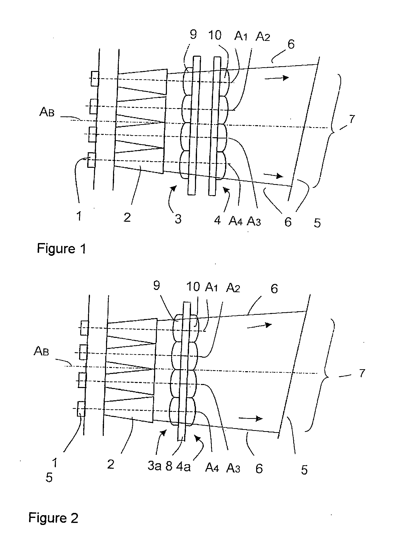 Arrangement for the illumination of an image plane