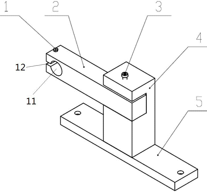 A special tool holder for machining slender shafts