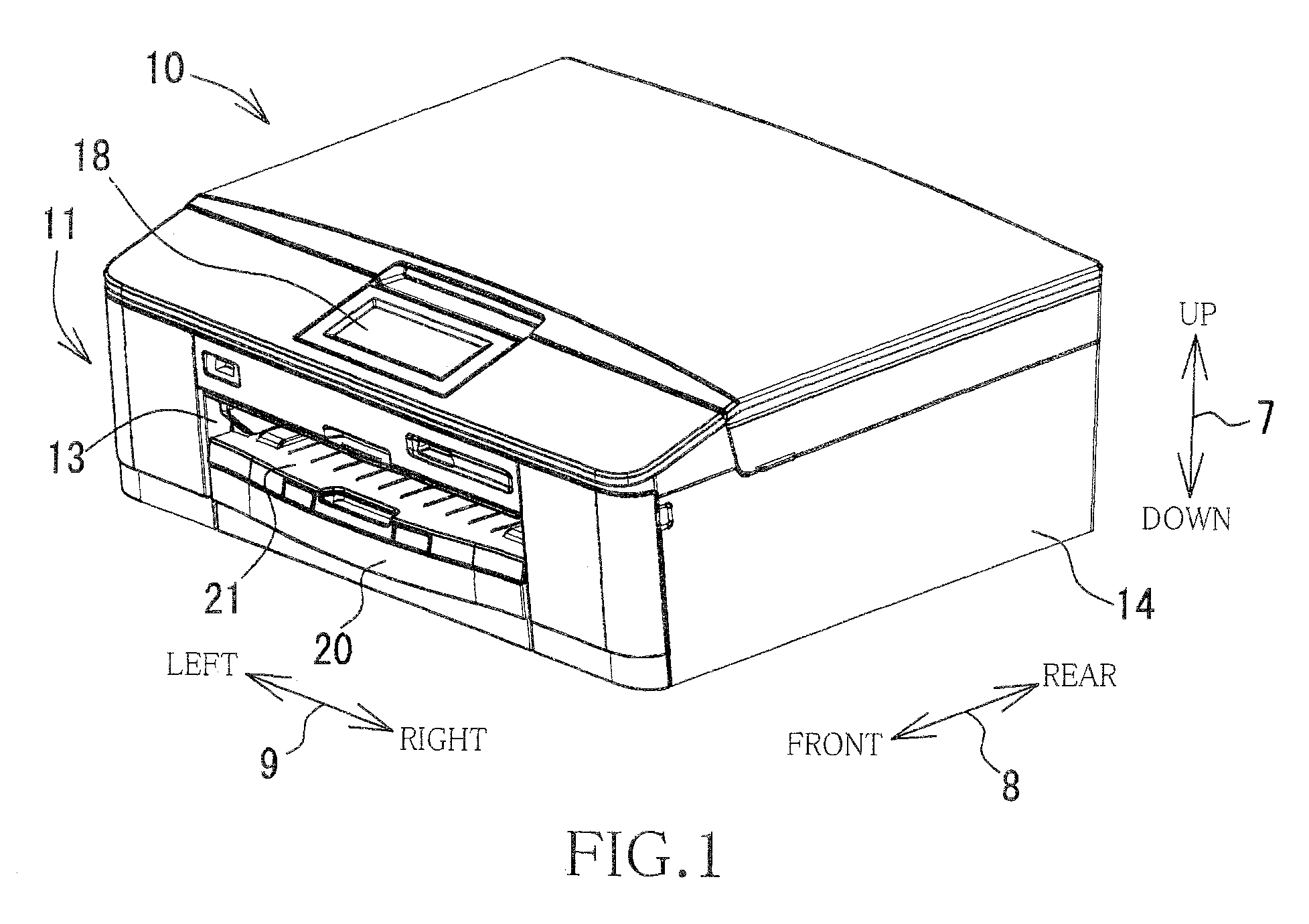 Image recording apparatus with sheet conveyance path