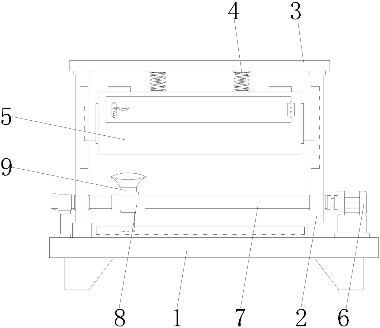 Coal dust removal robot