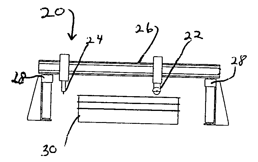 Stonecutting apparatus and method using saw and water jet