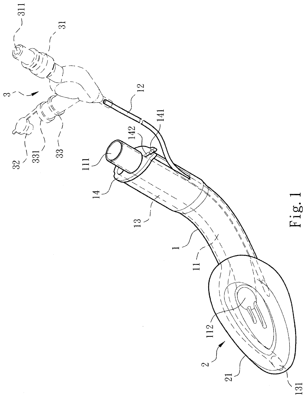 Laryngeal mask airway device