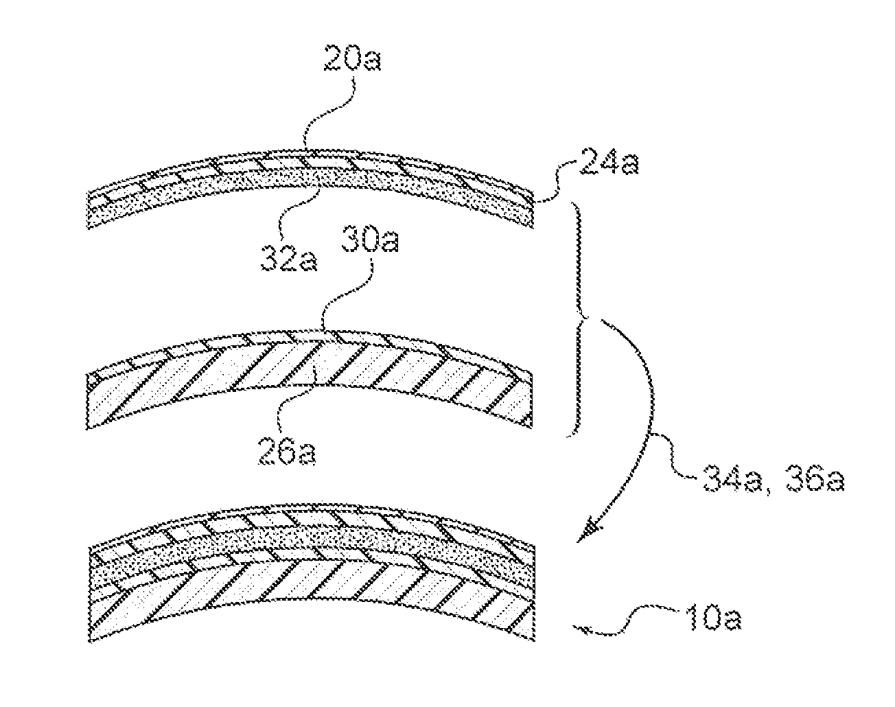 Adhesive system for a laminated lens and method for applying same