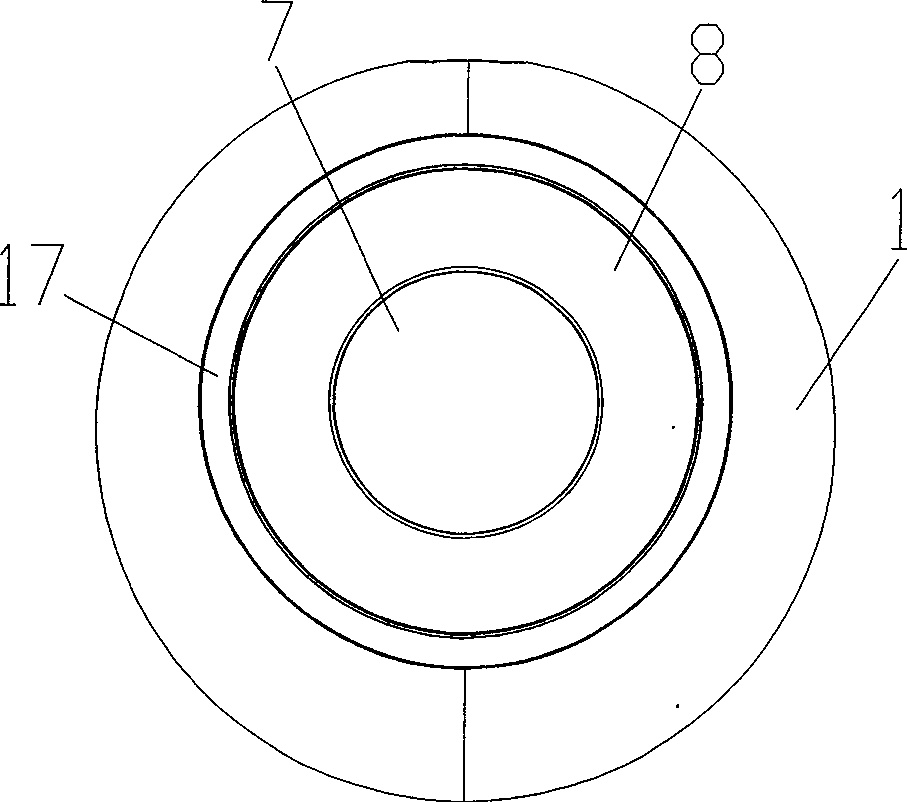 Annual ring electromagnetic oven