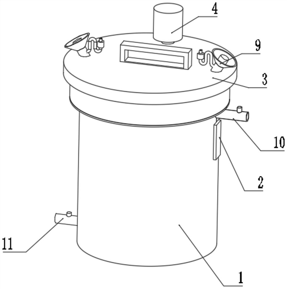 Fermentation tank for yellow rice wine