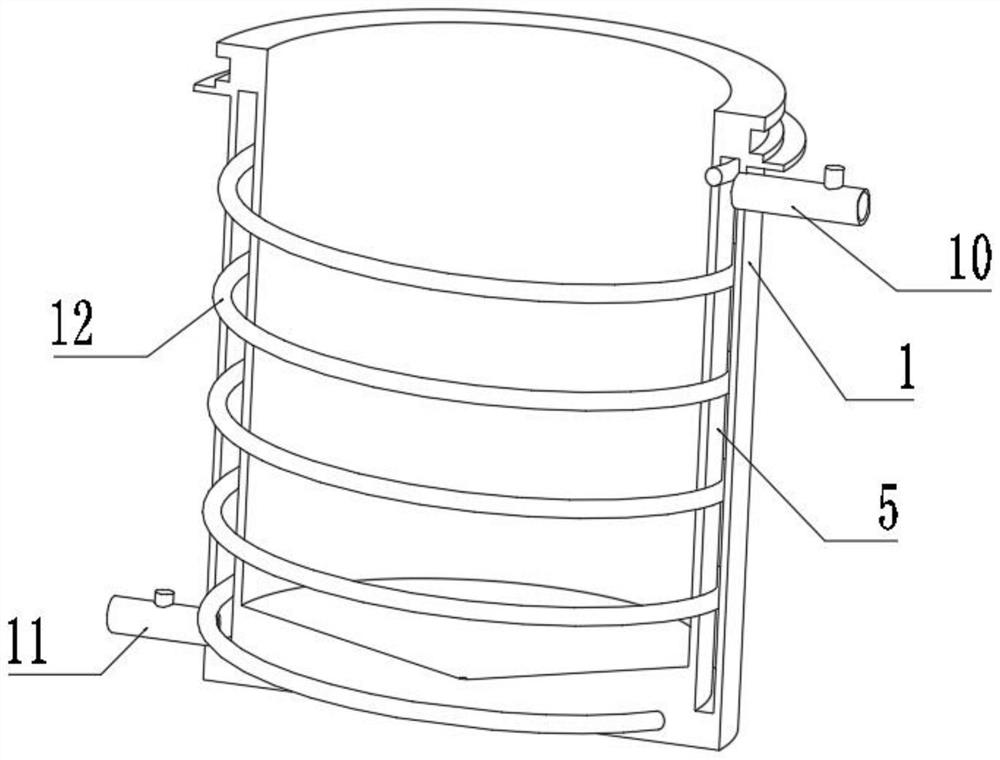 Fermentation tank for yellow rice wine