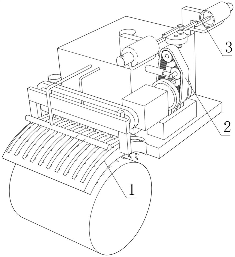 Roller cooling device and method for rolling composite metal material