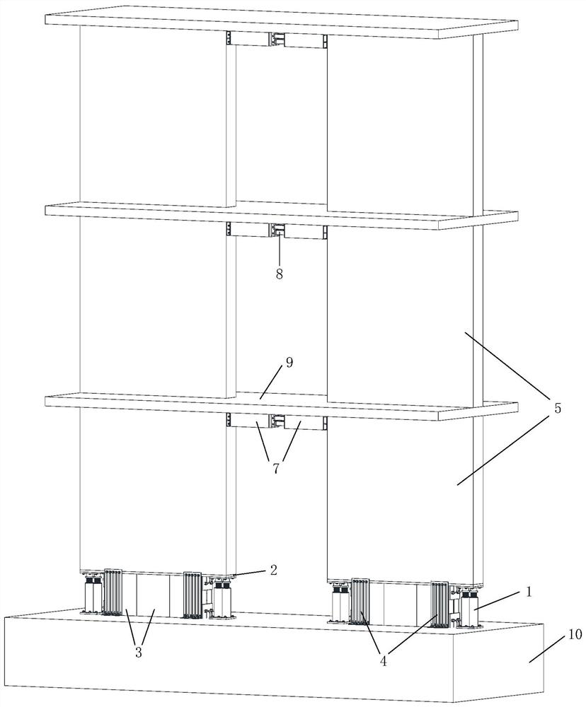 A Restorable Assembled Seismic Shear Wall Structure