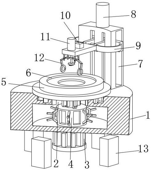 Testing device suitable for parts of electric tool