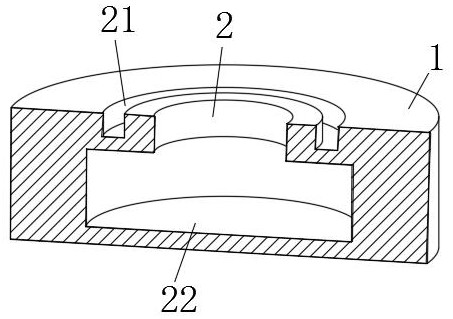 Testing device suitable for parts of electric tool