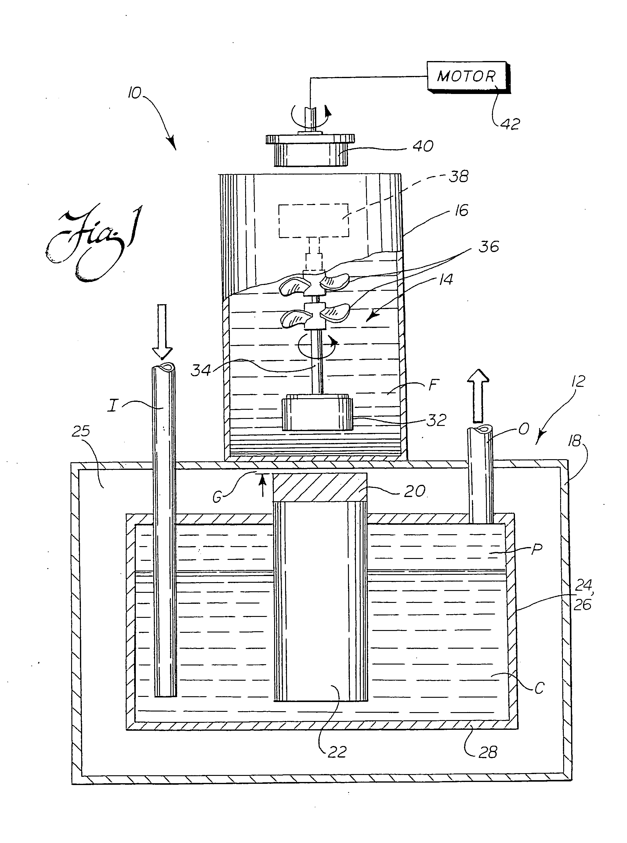 Magnetic coupler for holding a magnetic pumping or mixing element in a vessel