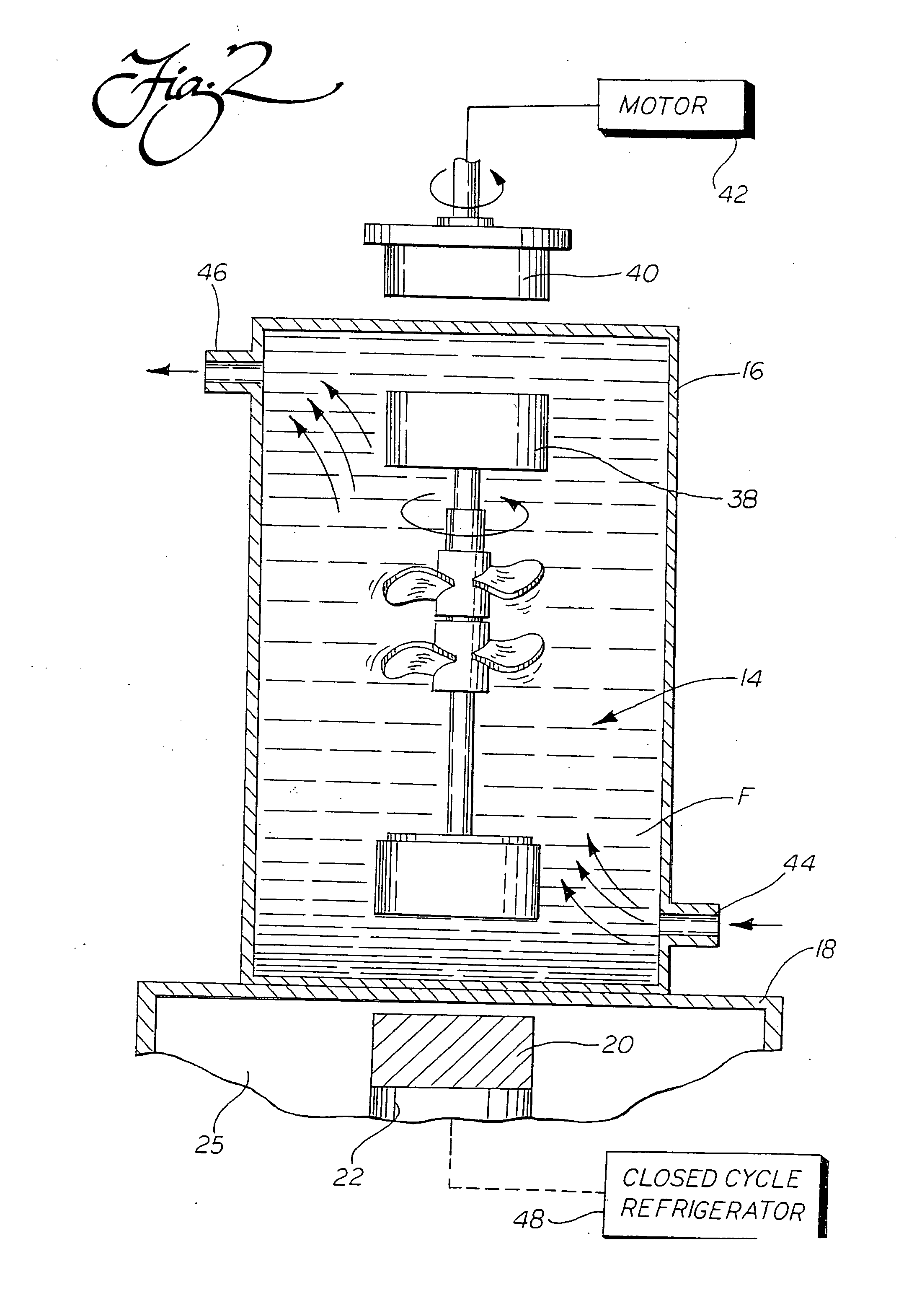Magnetic coupler for holding a magnetic pumping or mixing element in a vessel
