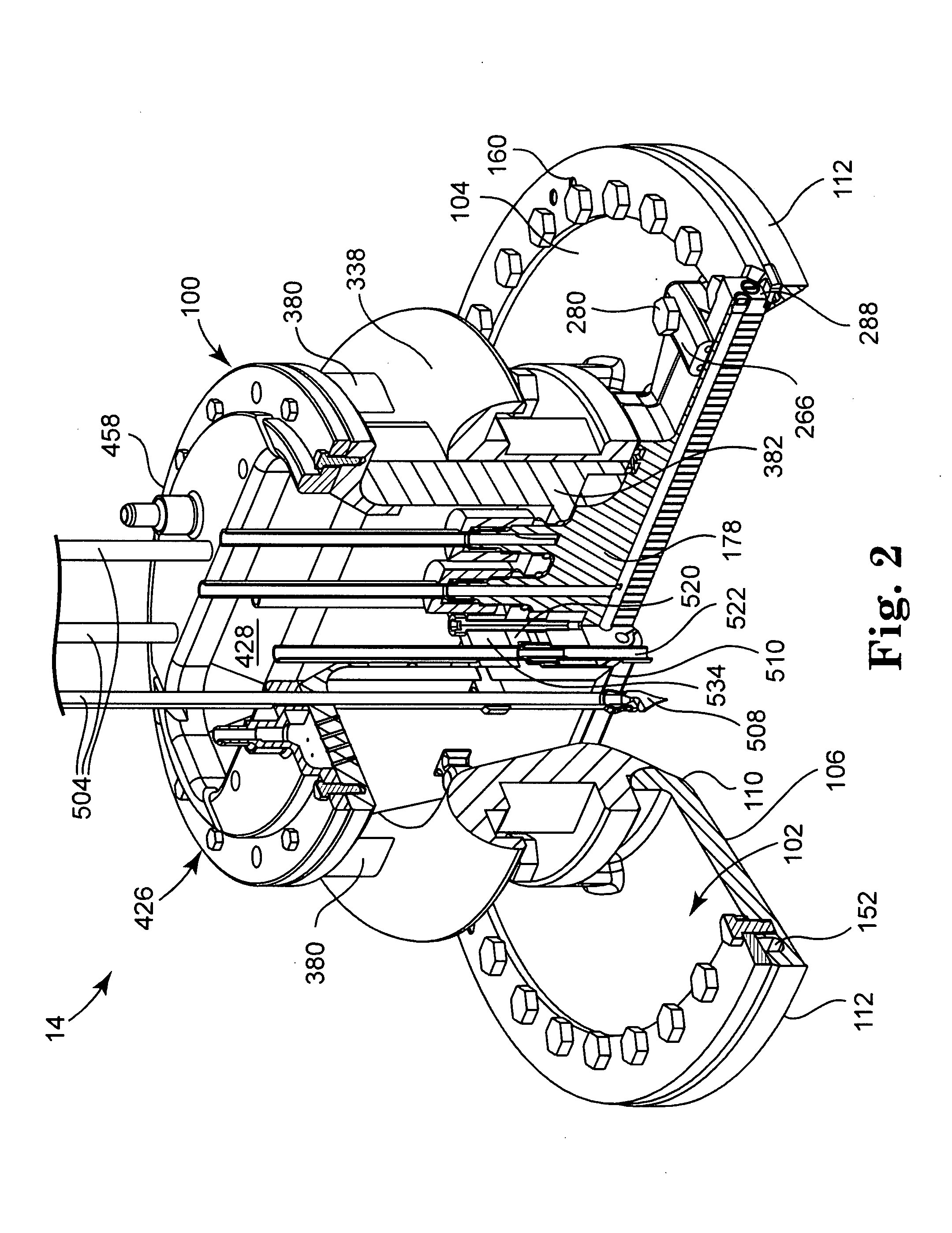 Barrier structure and nozzle device for use in tools used to process microelectronic workpieces with one or more treatment fluids
