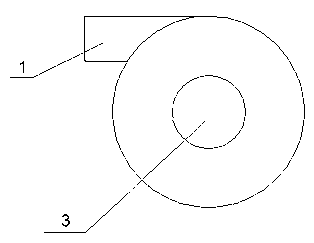 Method for separating fine powder from limestone
