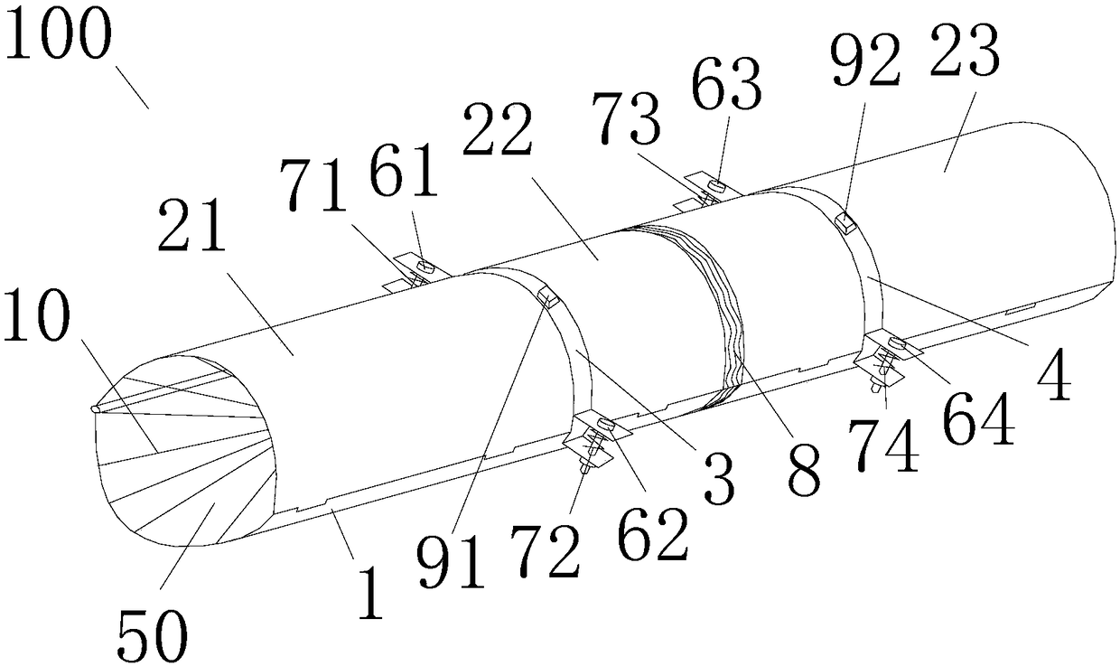 White rat injecting auxiliary device