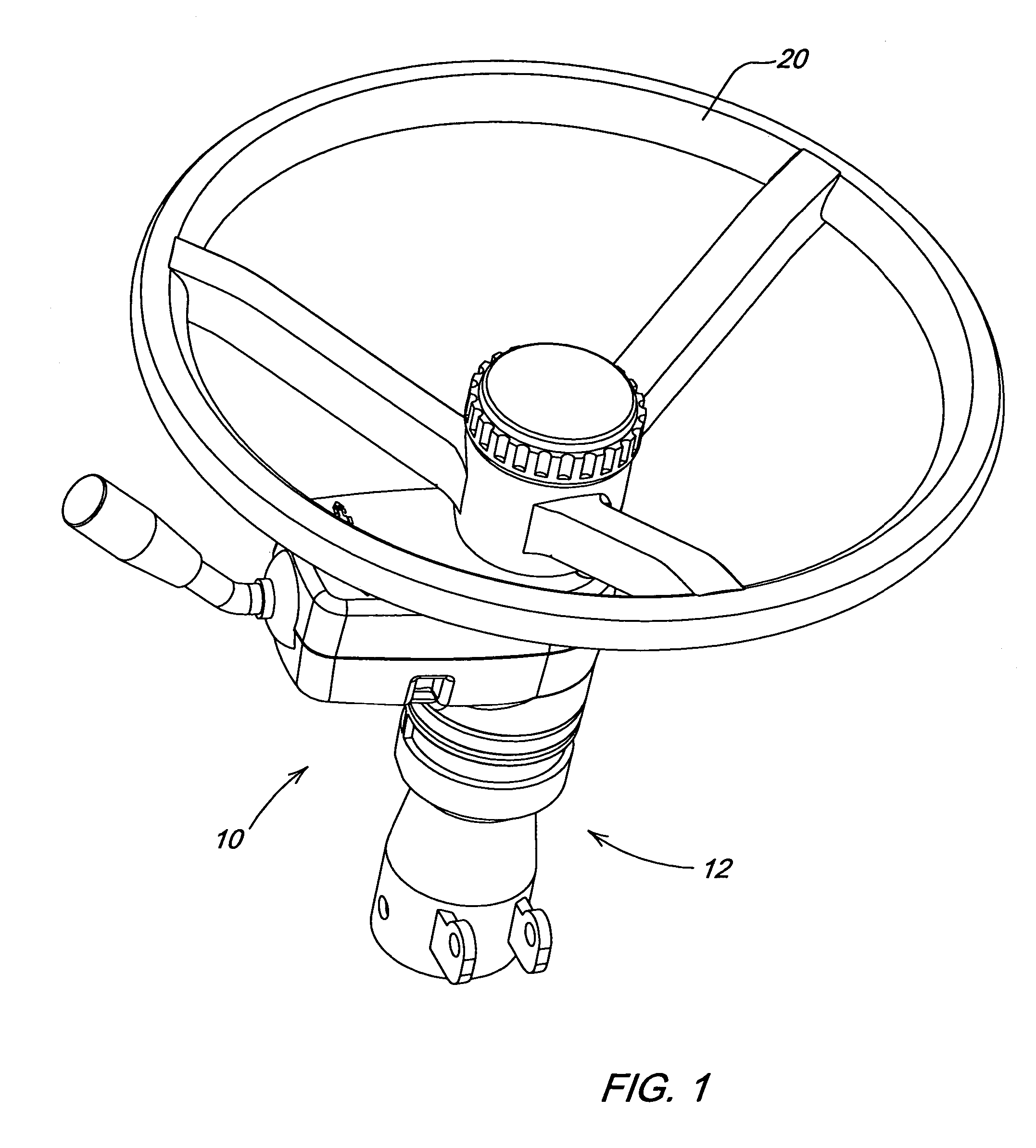 Control housing for work vehicle