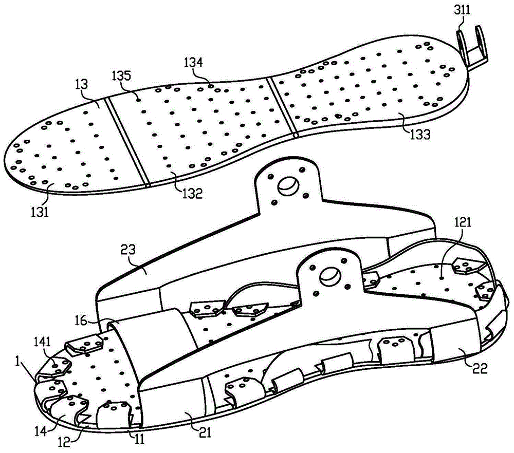 A three-degree-of-freedom flexible ankle joint device for exoskeleton