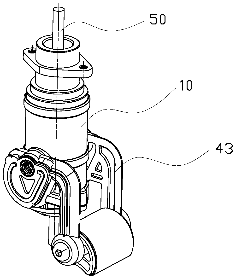 Stirrer clamp and stirrer with same