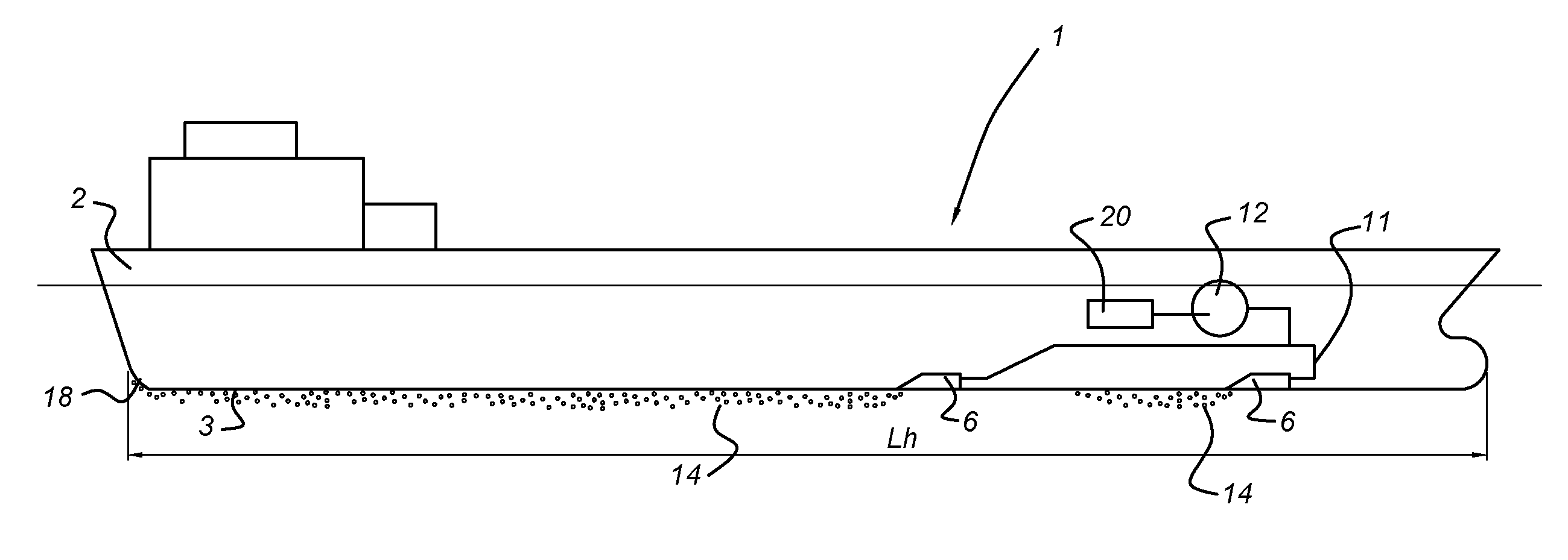 Air lubrication system