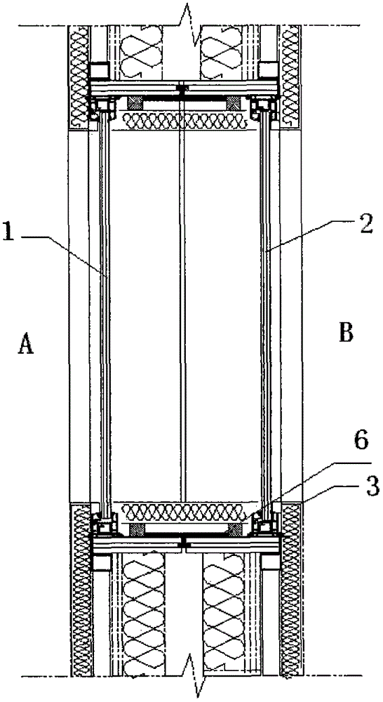 Special-shaped ultra-clear laminated glass sound insulation window with multi-layer structure