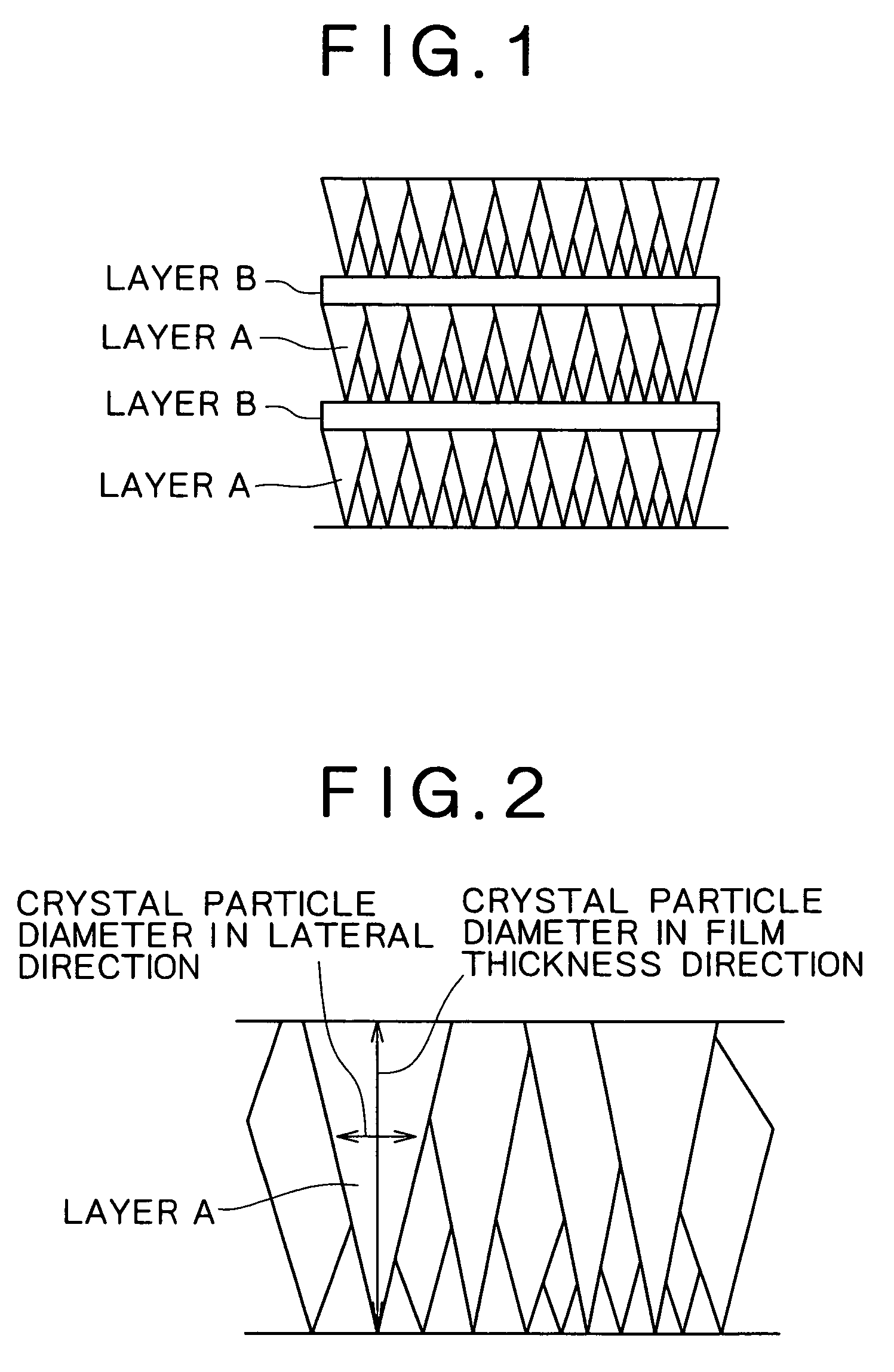 Hard laminated film, method of manufacturing the same and film-forming device