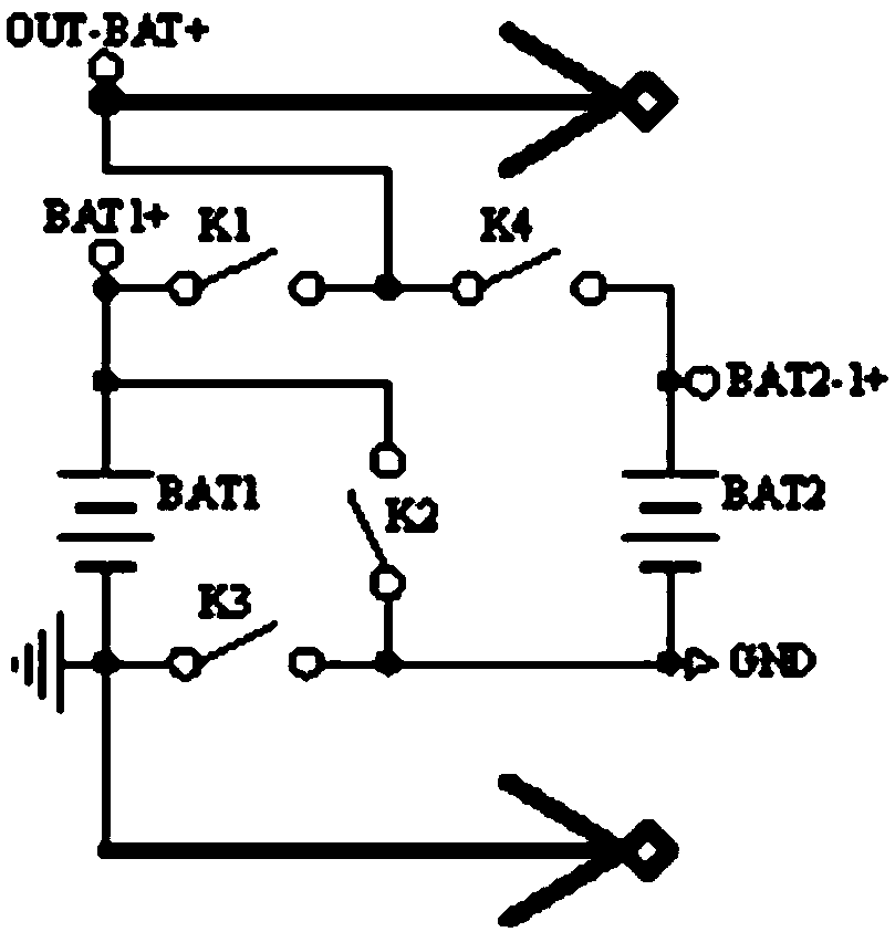 Dual-voltage emergency starting power supply with isolation-communication automatic switching technology