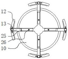 A hammer strengthening device for workpieces in the process of metal additive manufacturing