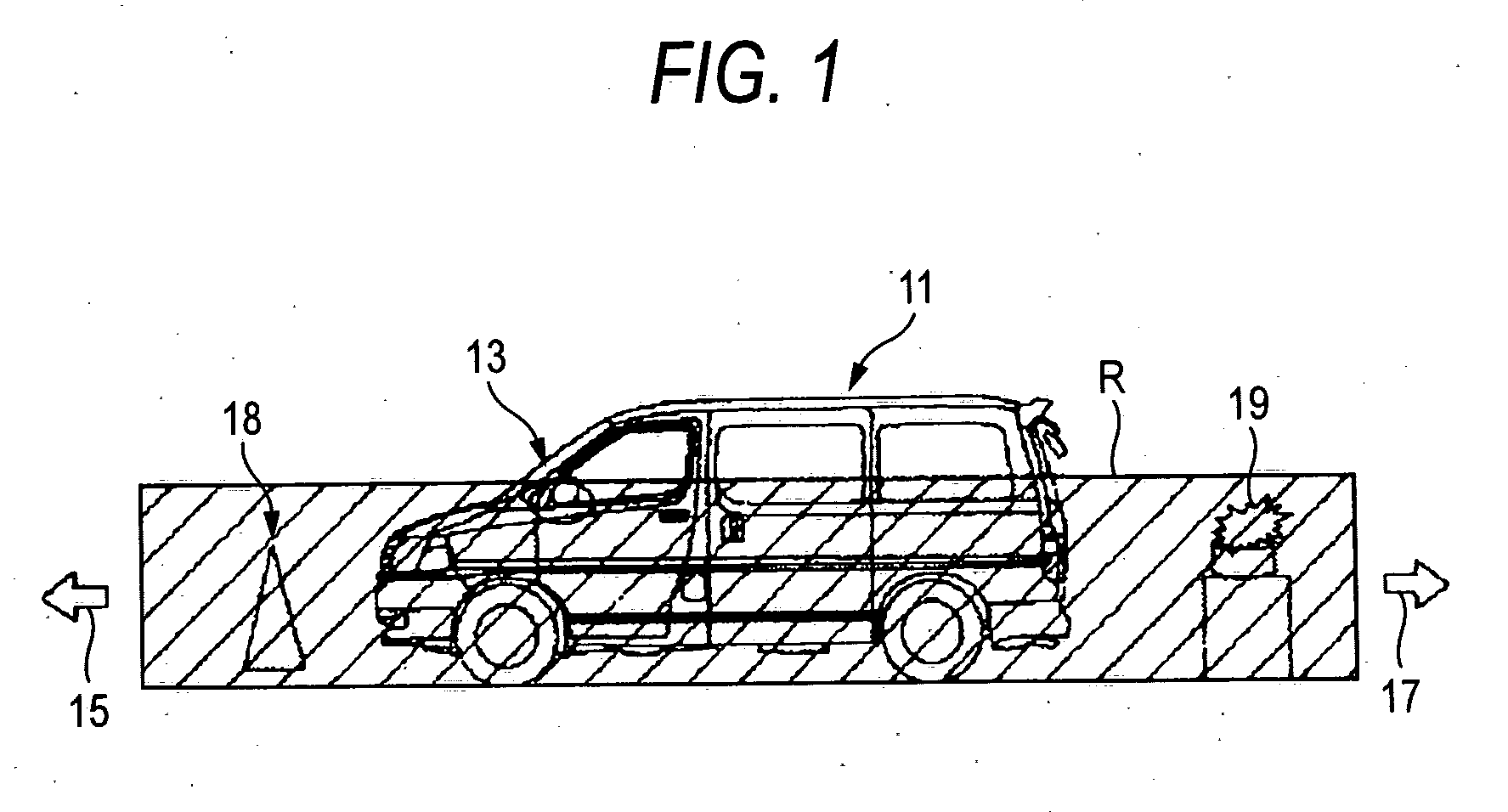 Vehicle peripheral visual confirmation apparatus