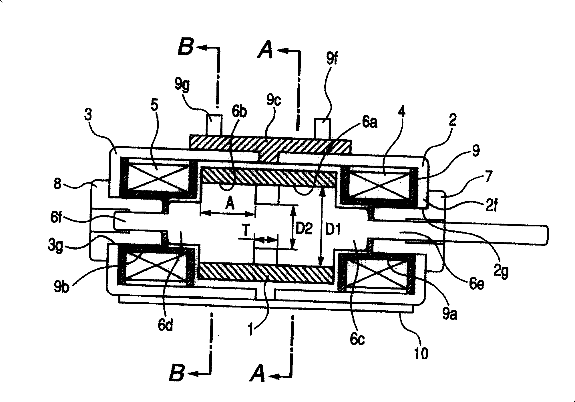 Stepping motor and drive device