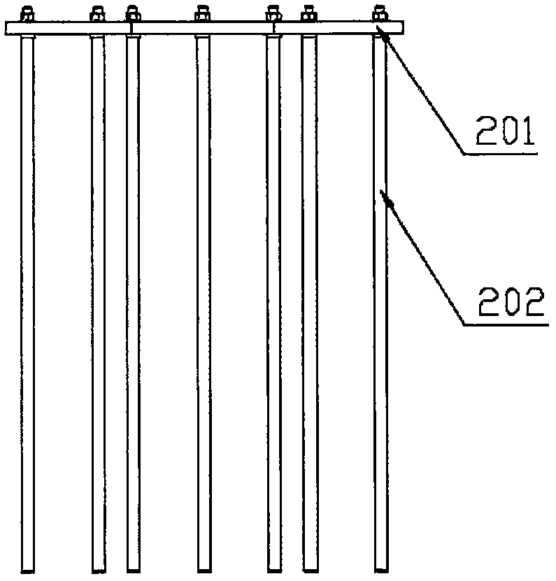 Adsorption-type deironing water-magnetizing anti-scaling device