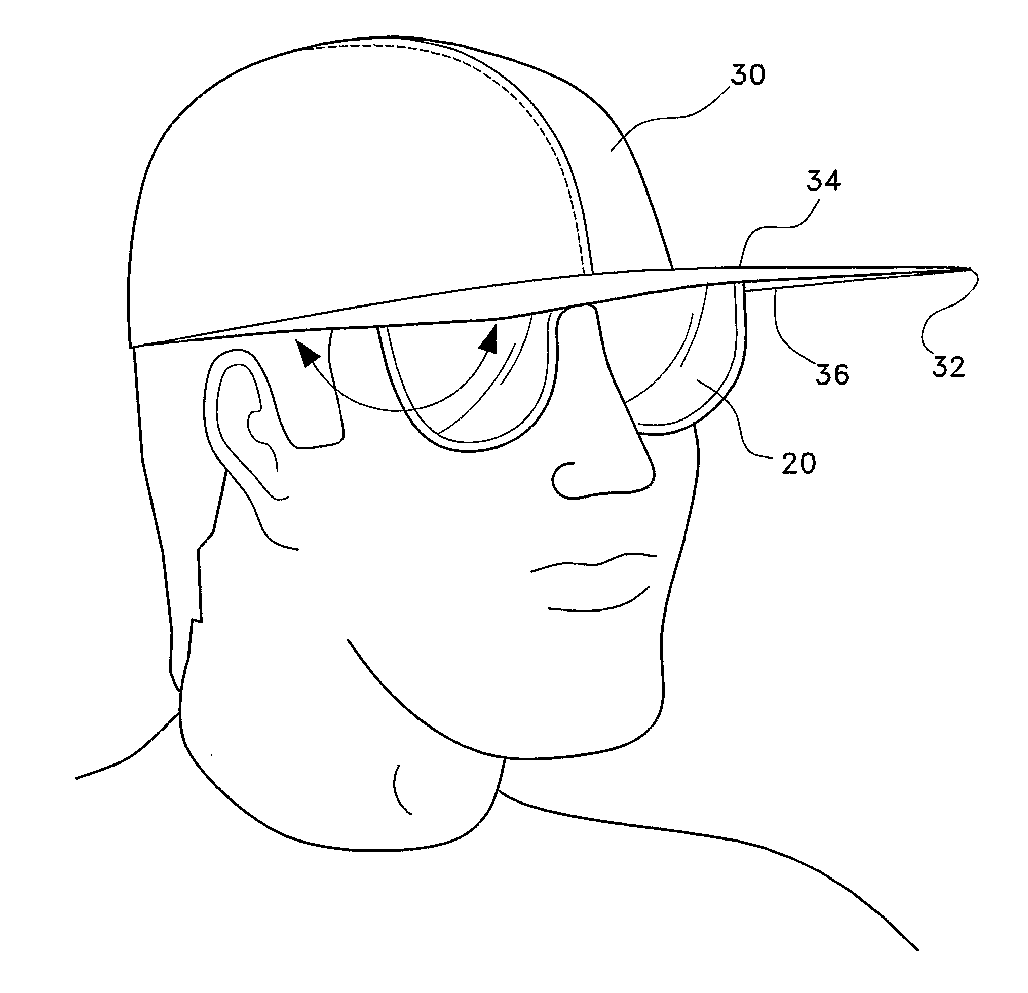 Headgear with Eyewear Attachment