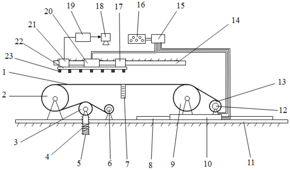A Measuring Method of Axially Moving Rope Lateral Vibration Measuring System