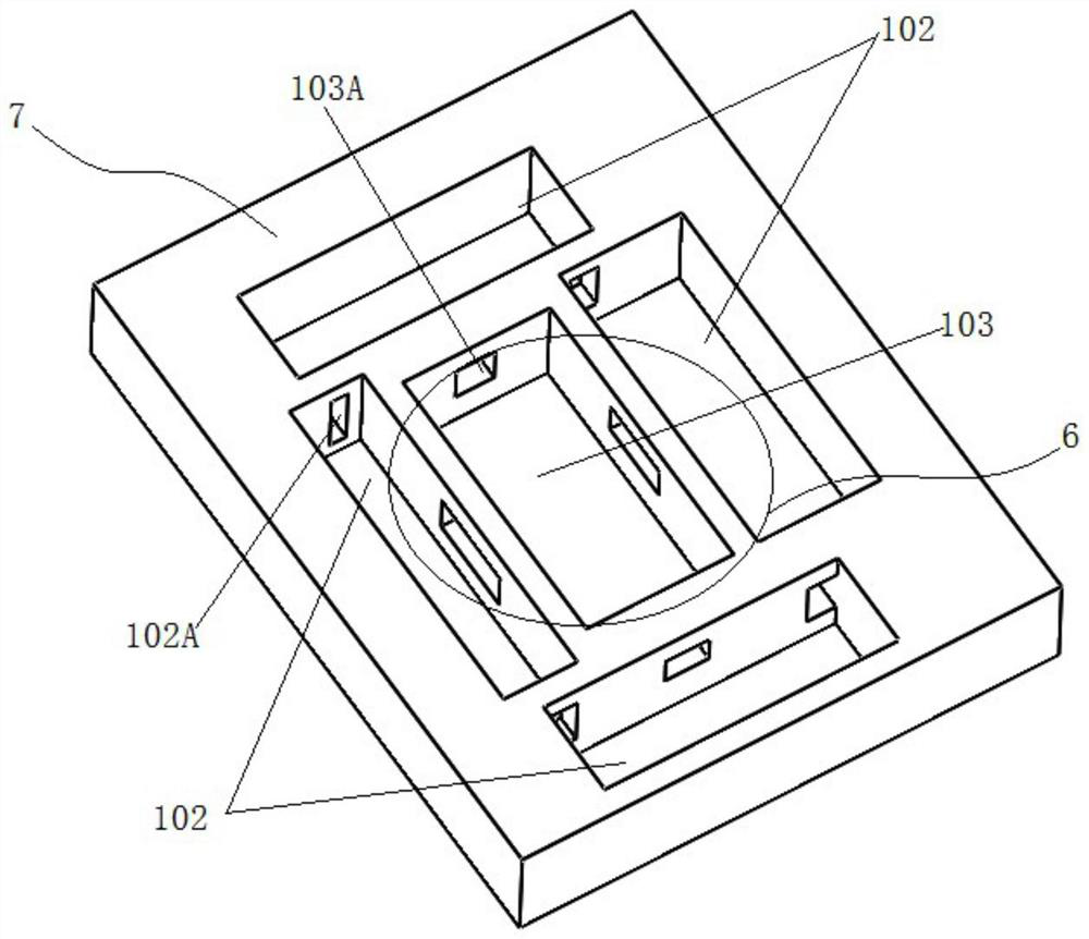 Ultrasonic welding mould