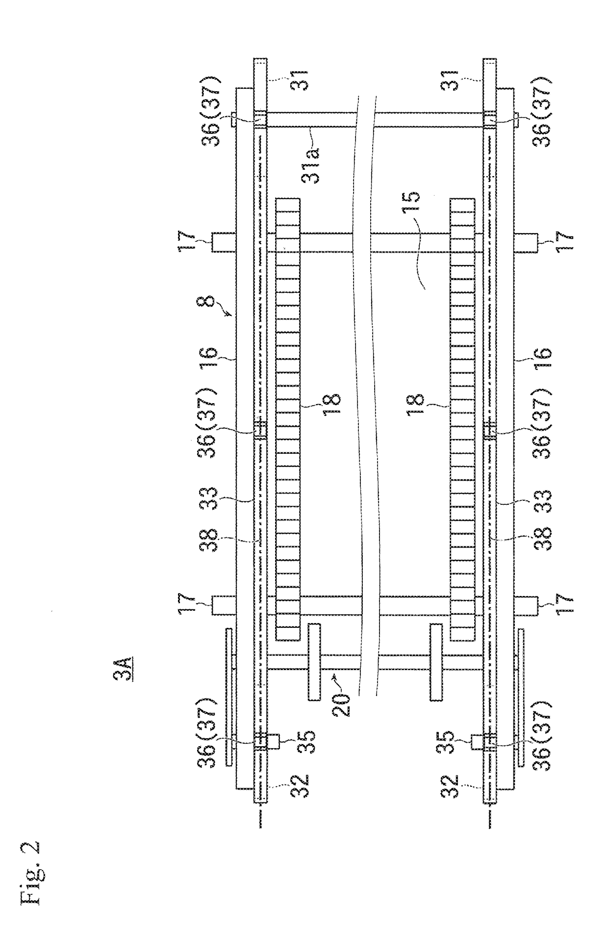 Vacuum processing device