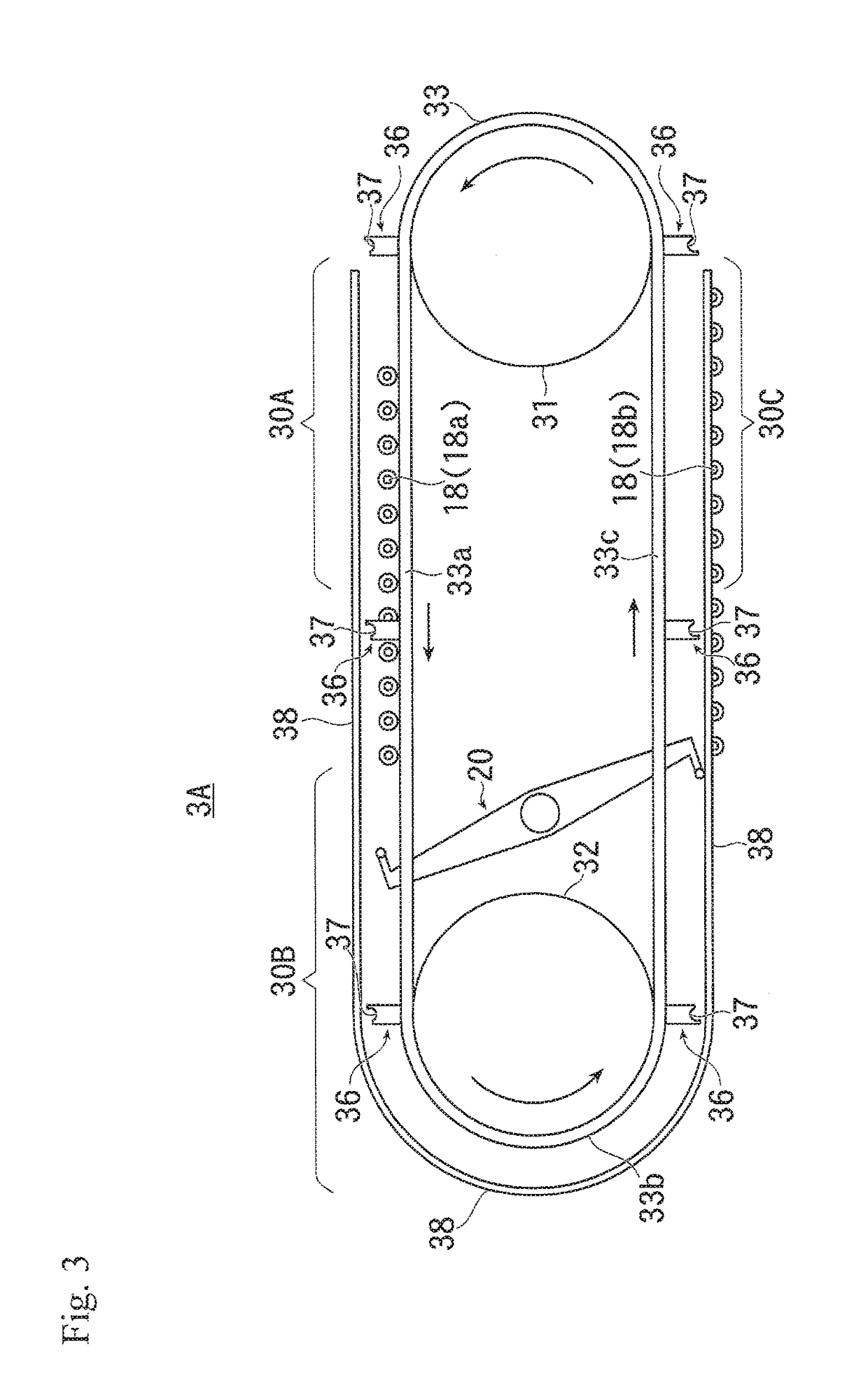 Vacuum processing device