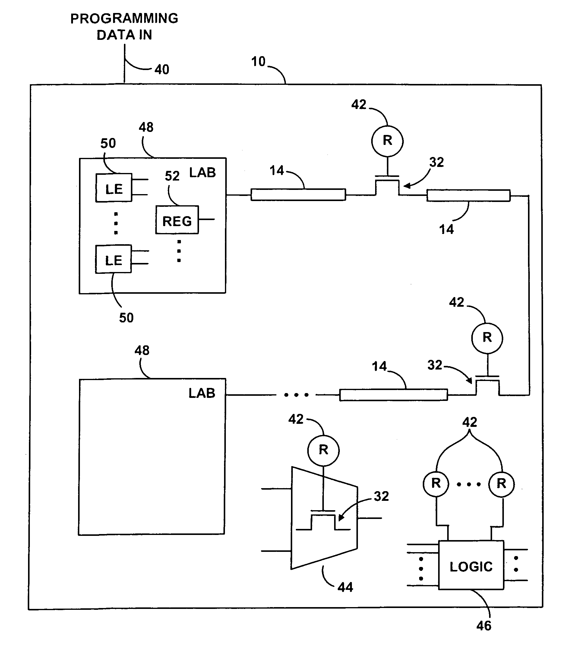 Integrated circuits with reduced standby power consumption