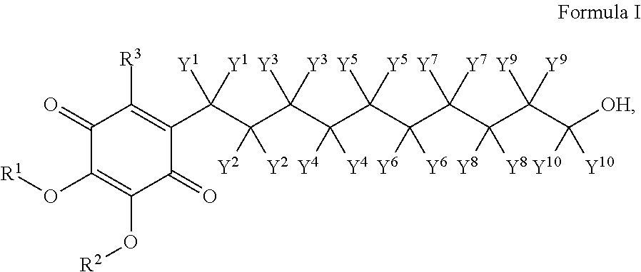 Deuterated idebenone