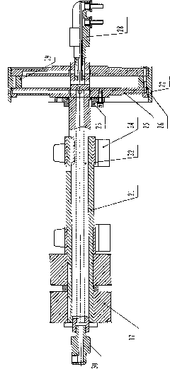 Forming tractor for producing casting type drip tape