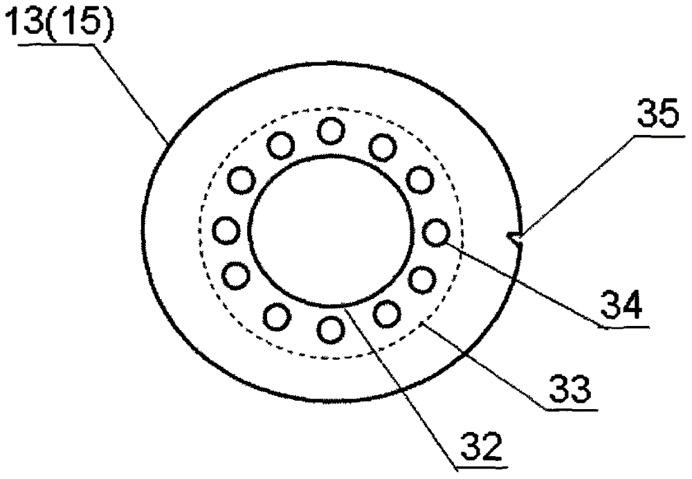 Device for treating low-concentration and difficult-to-degrade organic industrial wastewater