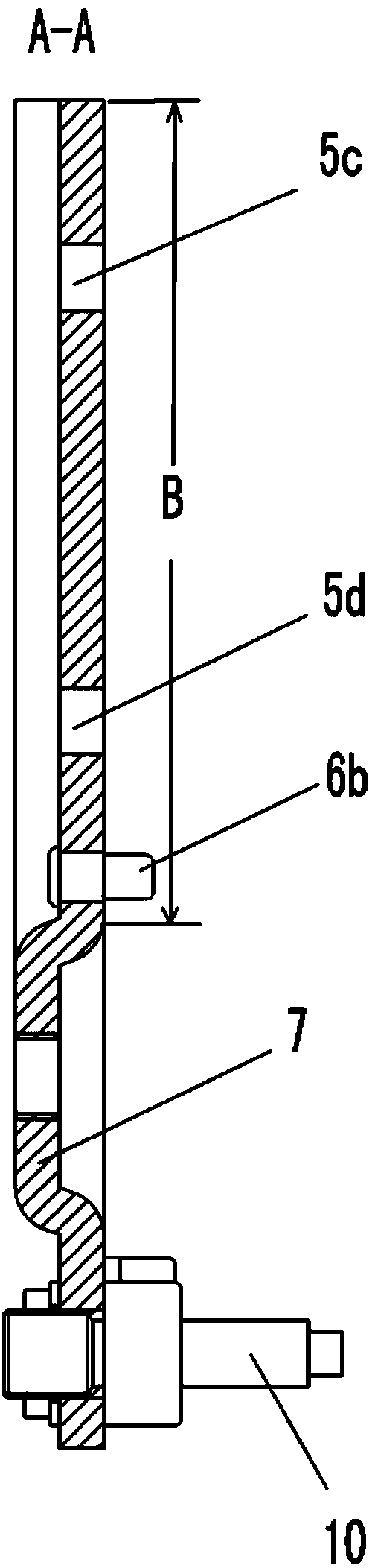 Multifunctional refrigerator lower hinge device